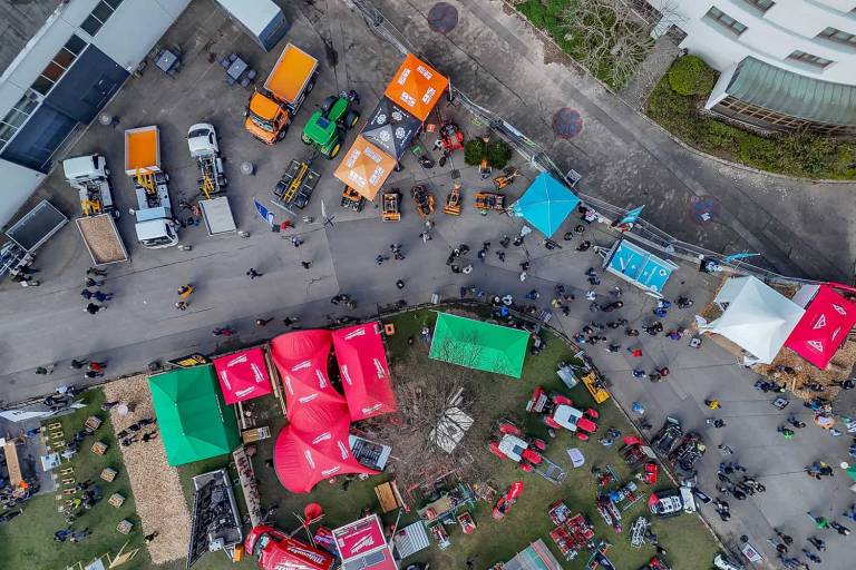 AriensCo with the brands Ariens and AS-Motor at their booth at this years fair: ForstLIve in Offenburg. Presenting their new products to visitors.