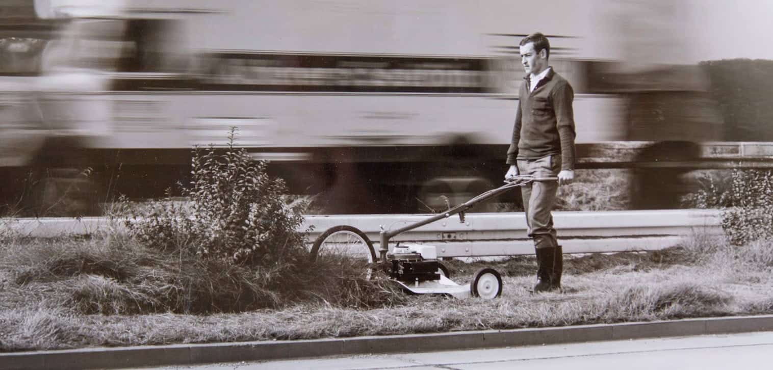 Historic image of an AS-Motor Allmäher